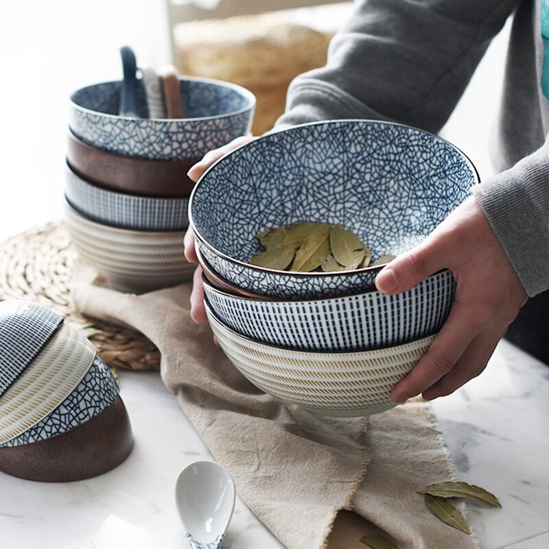 Japanese Classical Modern Ceramic Bowls - Image 1