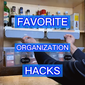 Kitchen Under-Shelf Spice Organizer - Image 2