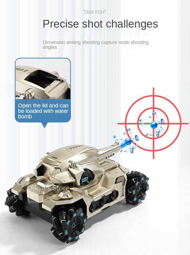 Gesture Sensing Water Spraying Tank