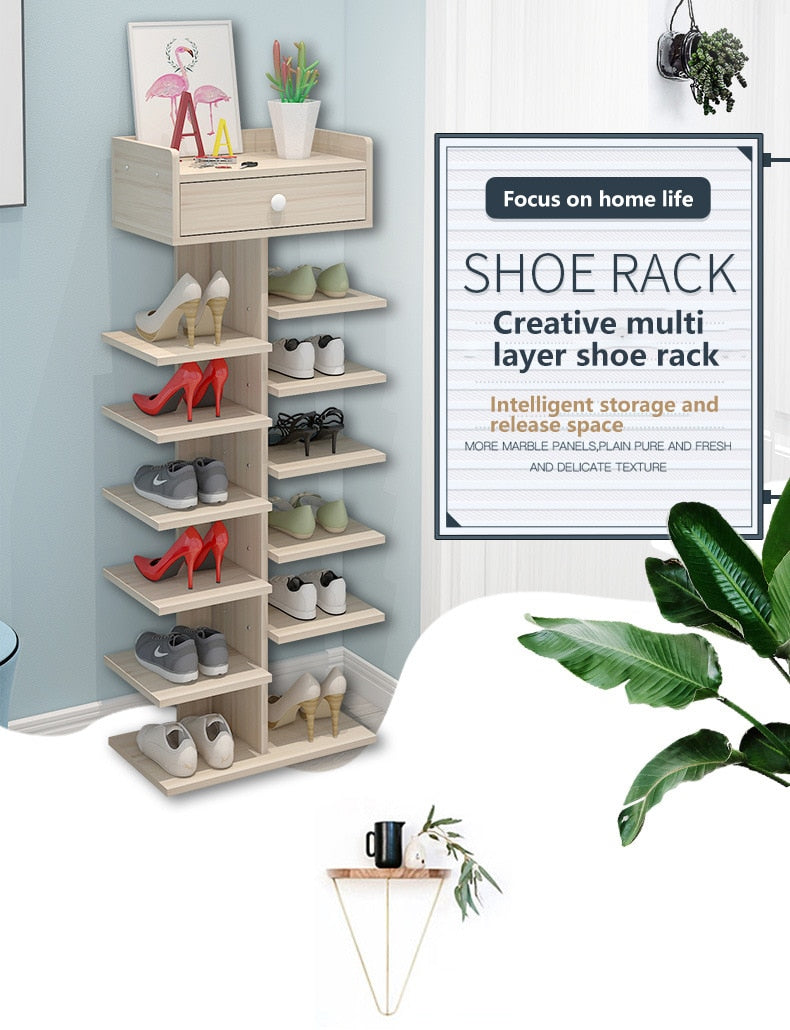 Multi-Layer Simple Space Saving Shoe Rack Shelf - Image 2