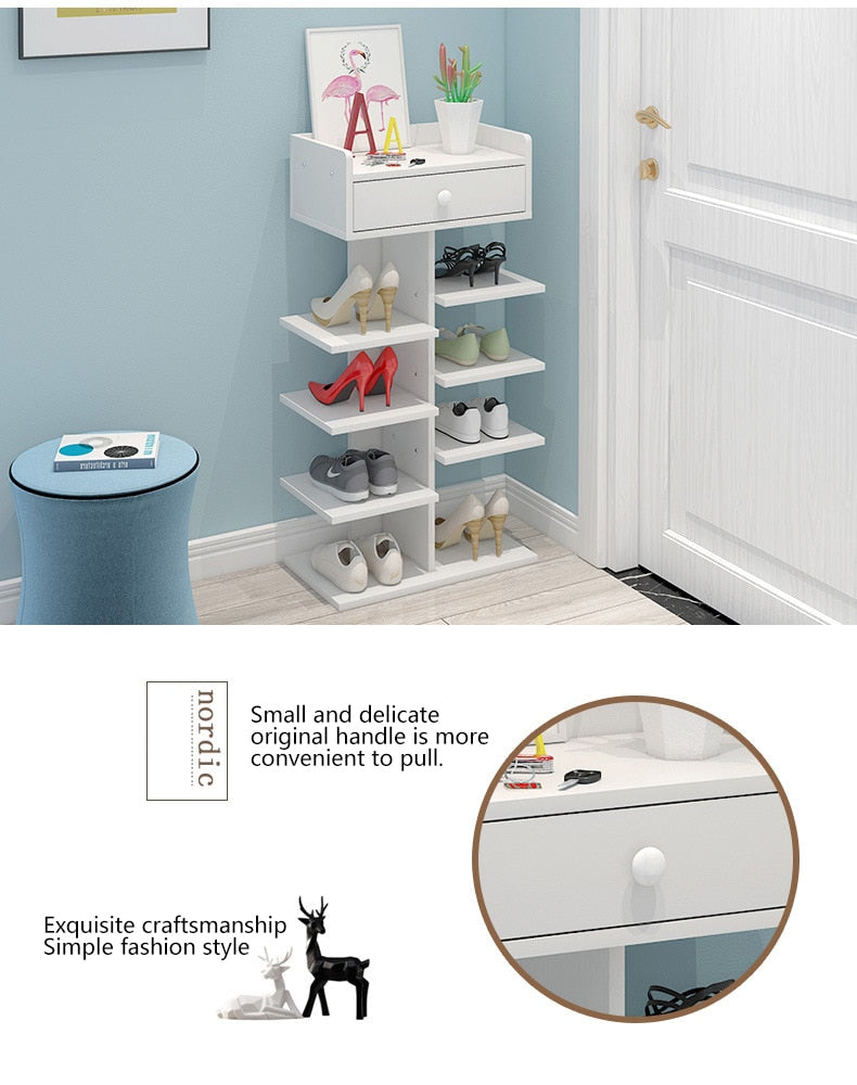 Multi-Layer Simple Space Saving Shoe Rack Shelf - Image 3