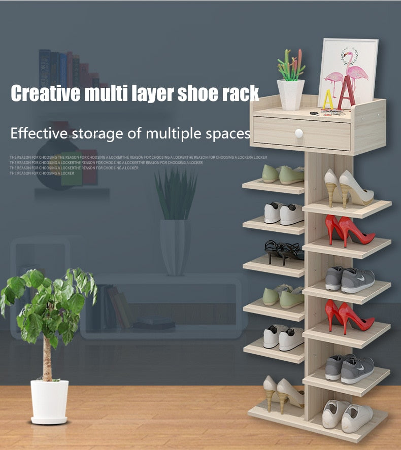 Multi-Layer Simple Space Saving Shoe Rack Shelf - Image 1