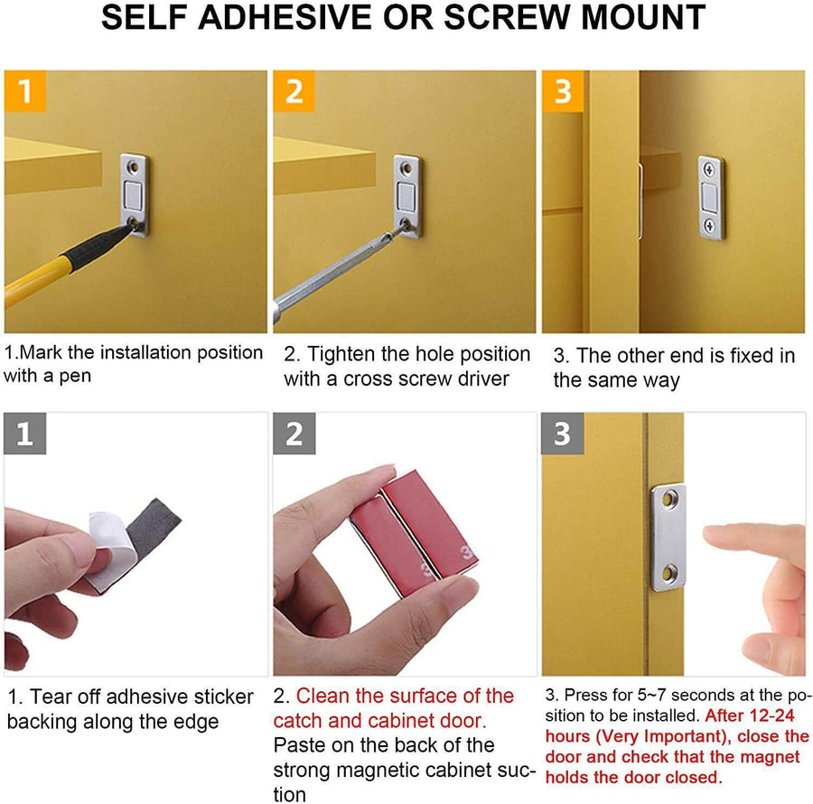 Magnetic Ultra Thin Cabinet Magnet - Image 4