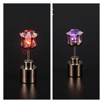 Korean Style LED Colorful Zircon Earrings