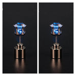 Korean Style LED Colorful Zircon Earrings