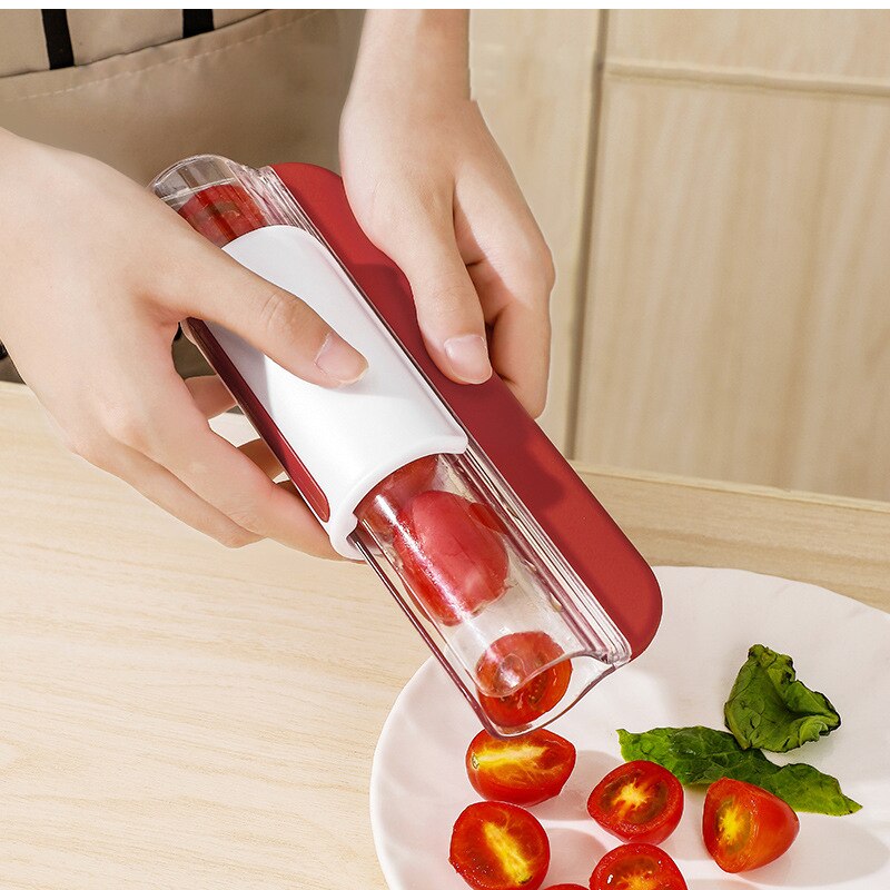 Multifunctional Easy Tomato Grape Slicer