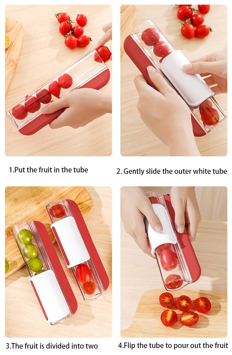 Multifunctional Easy Tomato Grape Slicer - Image 1