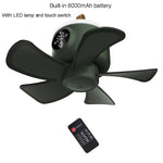 Remote Control Air Cooler Ceiling Fan