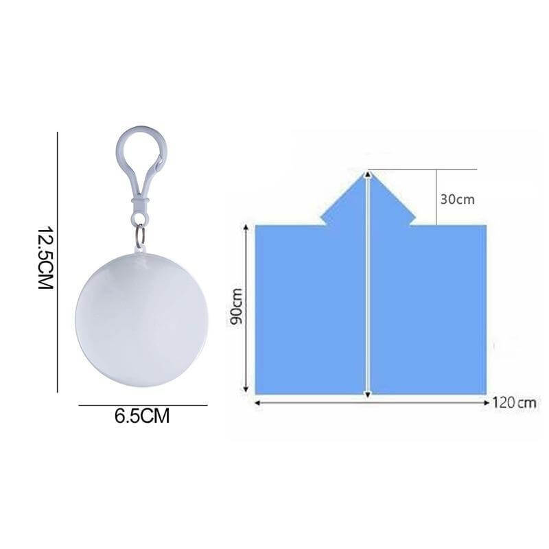 Disposable Waterproof Portable Raincoat - Image 6