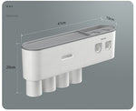 Automatic Toothpaste Squeezer Bathroom Storage Rack