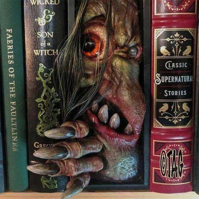 Monster Figurines Bookshelf Book Separator - Image 3