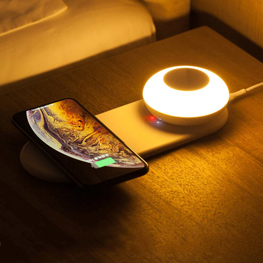Smart Modern Wireless Charging Slim Night Lamp - Image 0