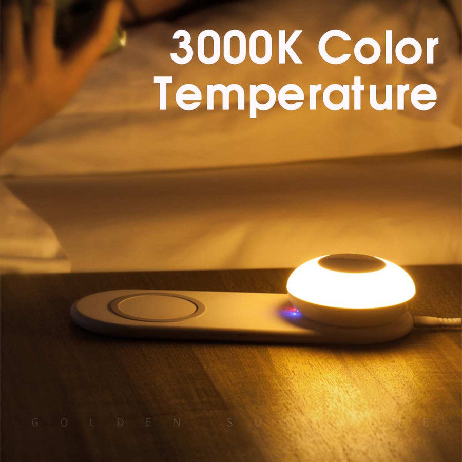 Smart Modern Wireless Charging Slim Night Lamp - Image 2