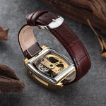 Elegant Self Winding Transparent Mechanical Men Watches