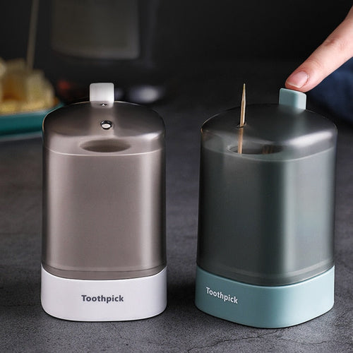 Creative Mushroom Automatic Toothpick Dispenser - Image 0