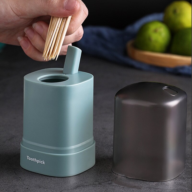 Creative Mushroom Automatic Toothpick Dispenser - Image 11
