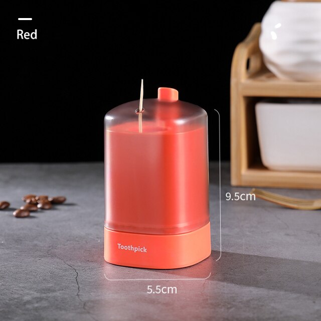 Creative Mushroom Automatic Toothpick Dispenser - Image 9
