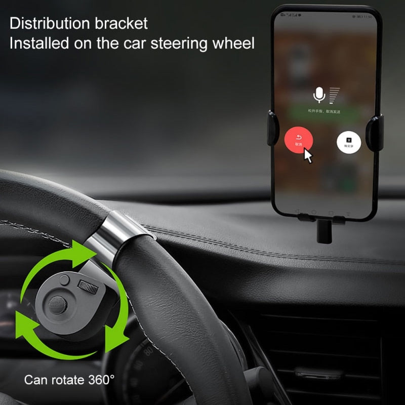Steering Wheel Mini Wireless Phone Controller - Image 1