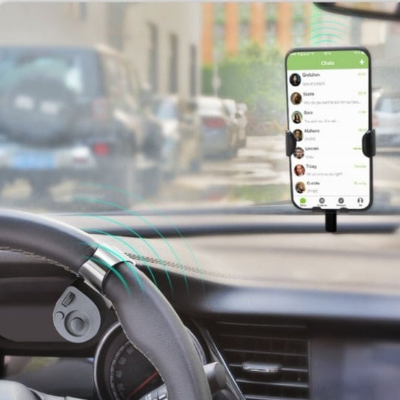 Steering Wheel Mini Wireless Phone Controller - Image 0