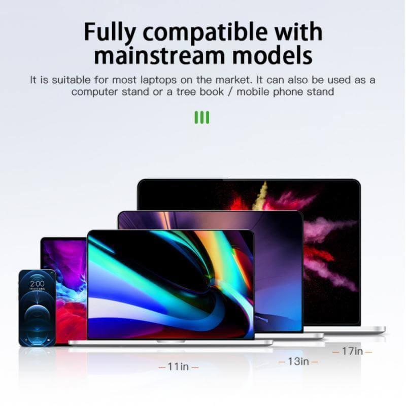 Dual Cooling Foldable Laptop Stand - Image 5