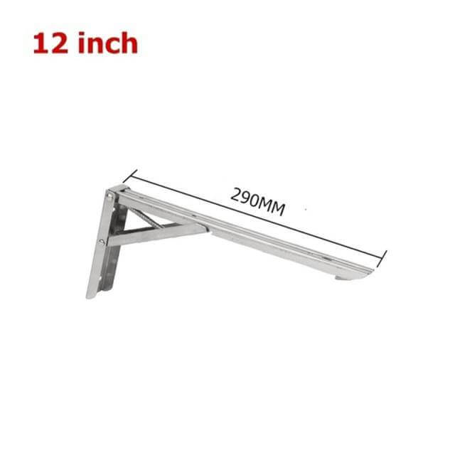 2PCS Triangle Folding Wall Mounted Shelf - Image 5