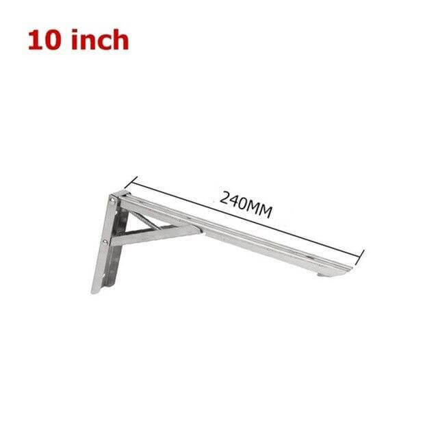 2PCS Triangle Folding Wall Mounted Shelf - Image 6
