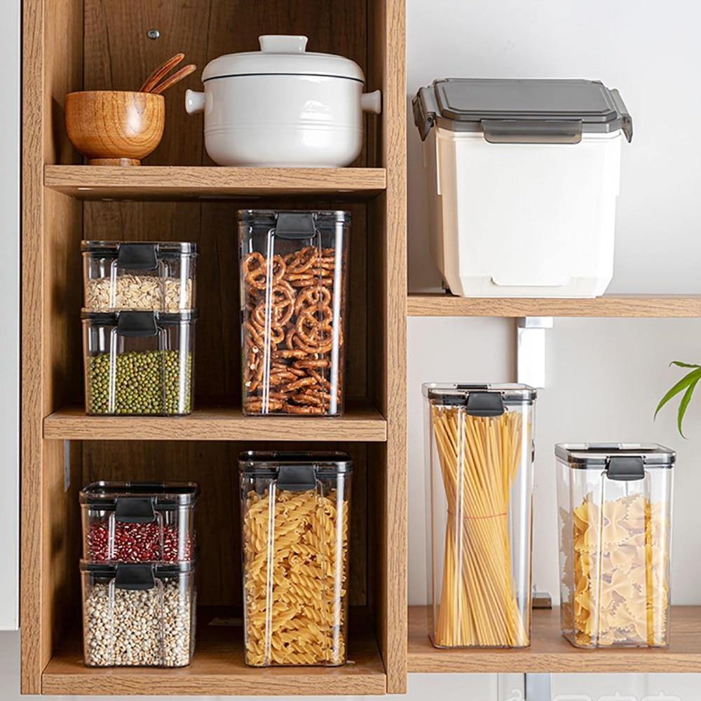 Transparent Grain Food Storage Container - MaviGadget