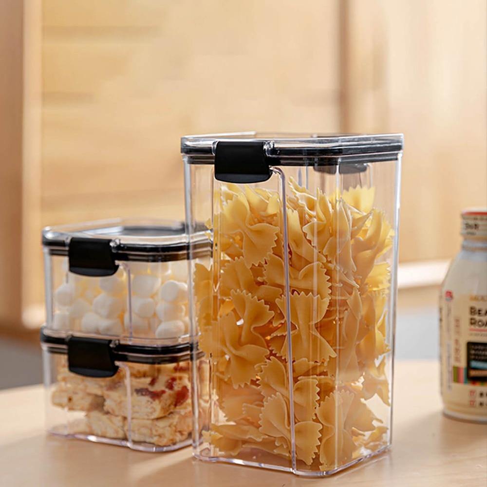 Transparent Grain Food Storage Container - MaviGadget