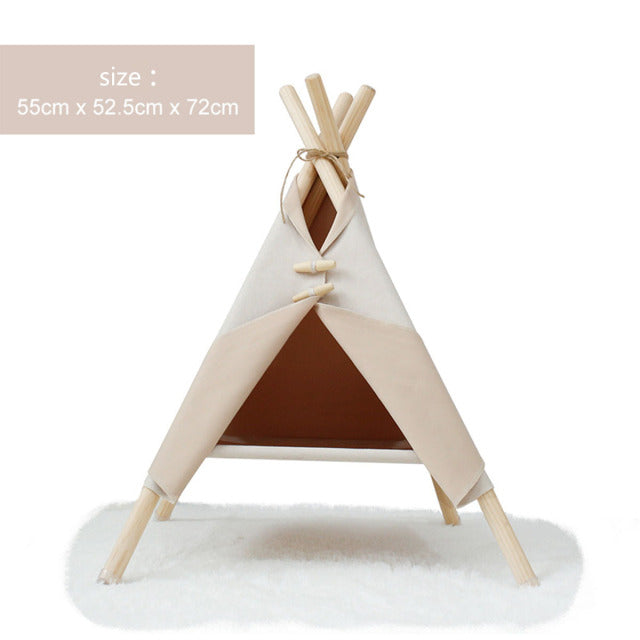 Portable Cute Pet Bed Tent - Image 8