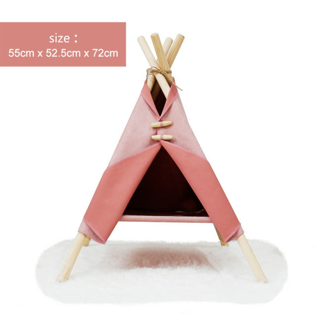 Portable Cute Pet Bed Tent - Image 9