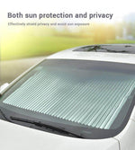 Car Retractable Automatic Windshield UV Blocking Sunshade