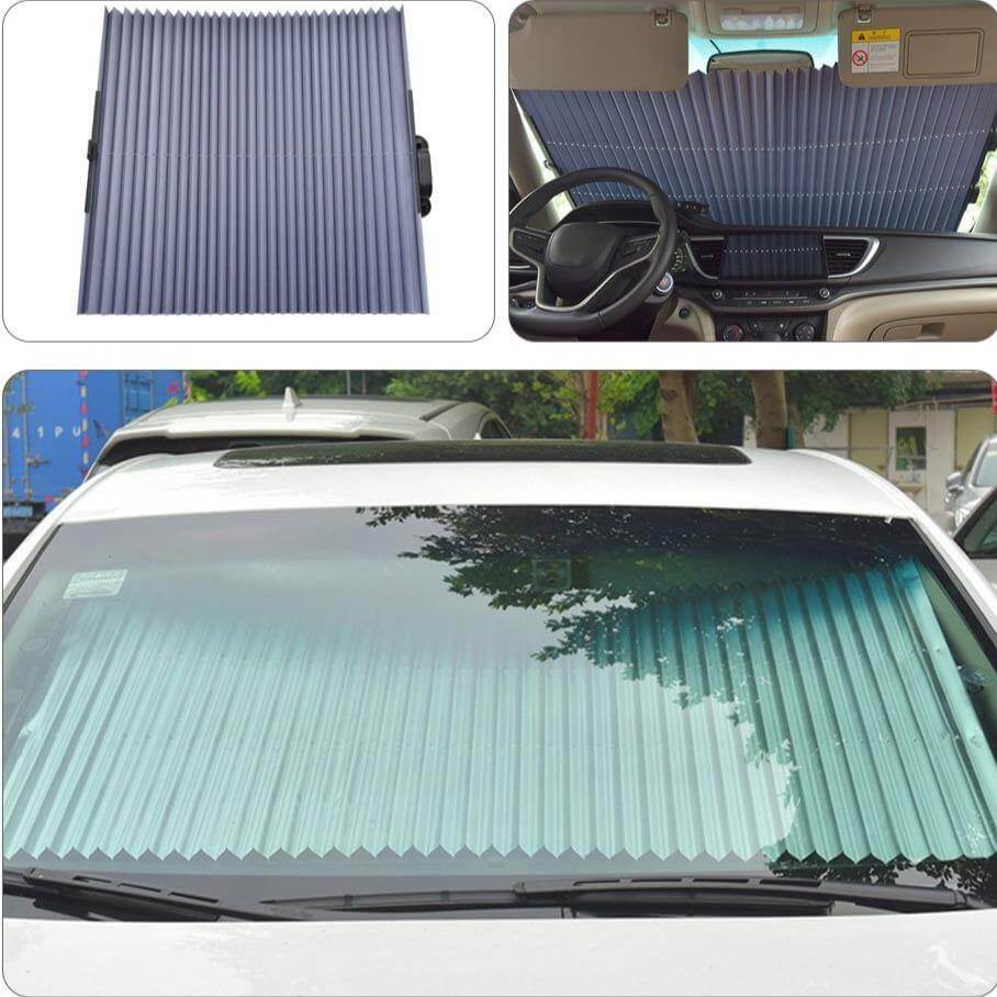 Car Retractable Automatic Windshield UV Blocking Sunshade