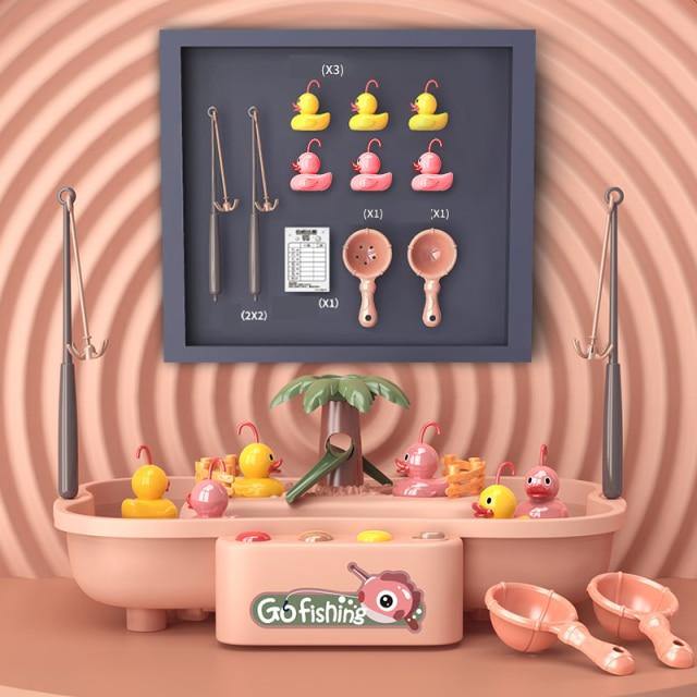 Baby Fishing Board Bathing Toy Game - Image 3