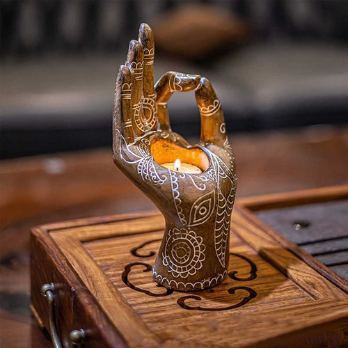 Creative Relaxing Meditation Candle Holder - Image 0