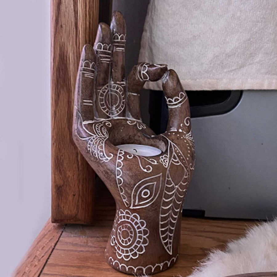 Creative Relaxing Meditation Candle Holder - Image 4