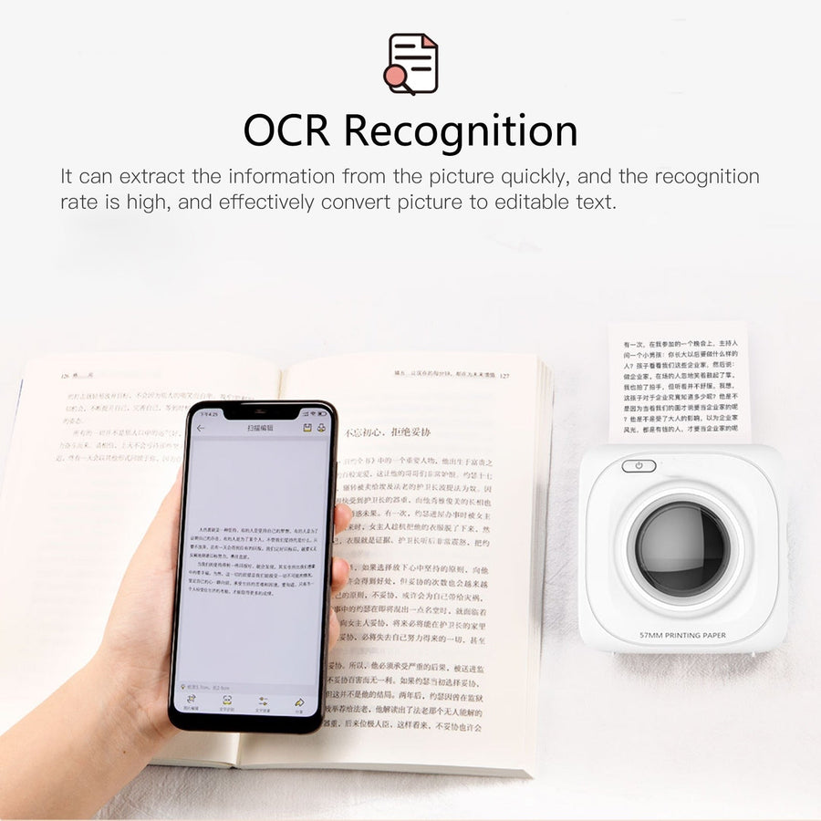 Mini Wireless Portable Smart Thermal Printer - Image 3