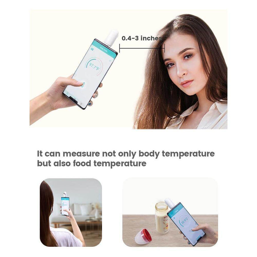 Portable Forehead Phone Thermometer - Image 2