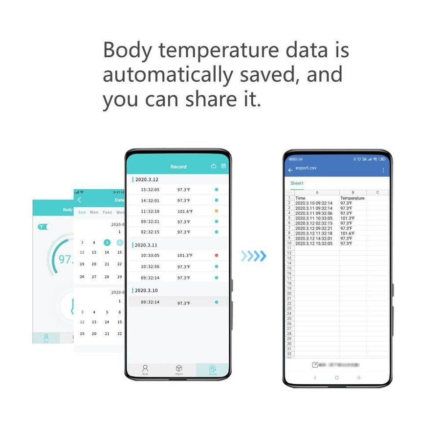 Portable Forehead Phone Thermometer - Image 15