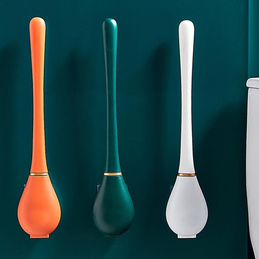 Wall Mounted Soft Silicone Toilet Brush - Image 2