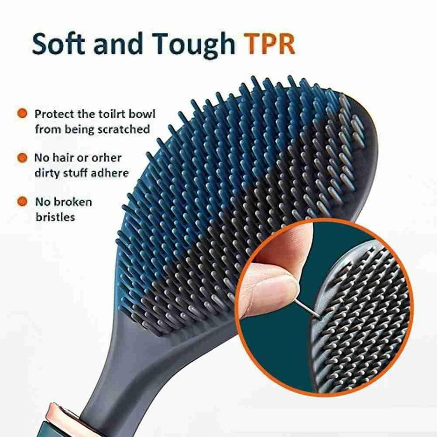 Wall Mounted Soft Silicone Toilet Brush - Image 3