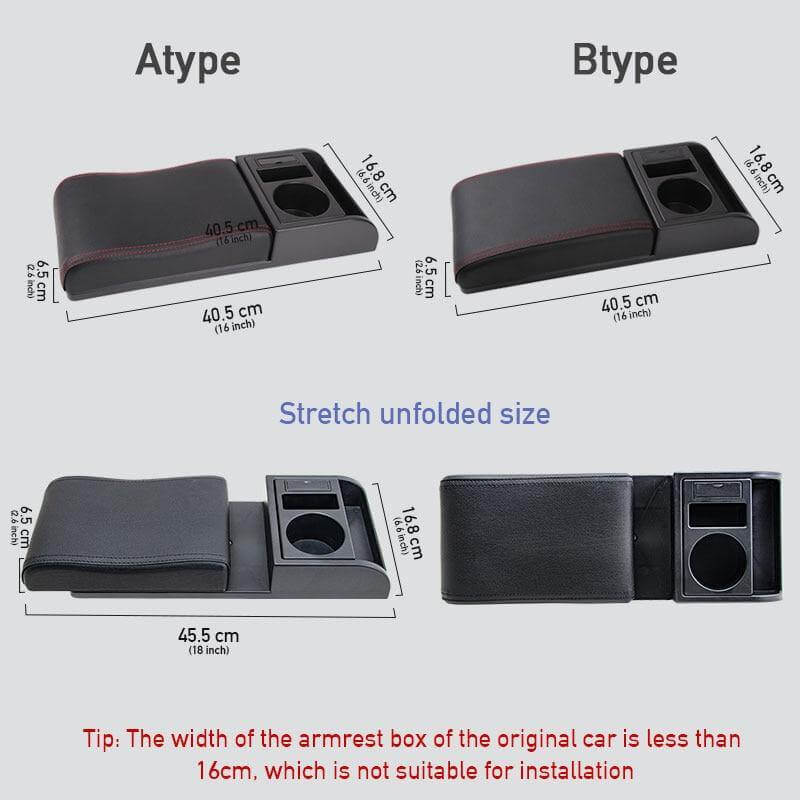 Multifunctional Universal Car Armrest Storage Box - Image 5