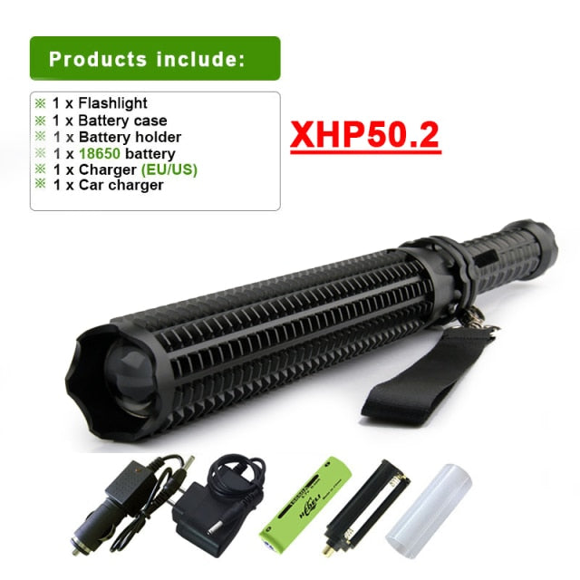 Led Flashlight Self Defense Baseball Bat