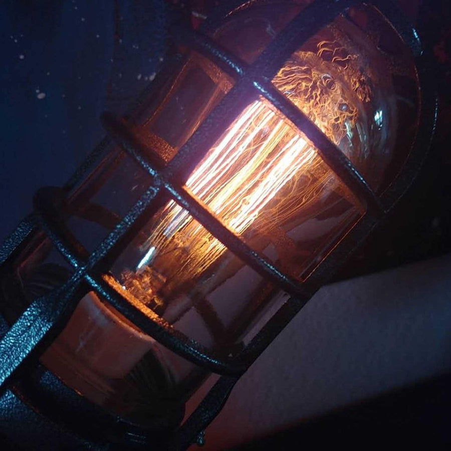 Rocket Ship Industrial Vintage Lamp - Image 5