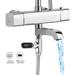 LED Screen Bath Water Thermometer Faucet