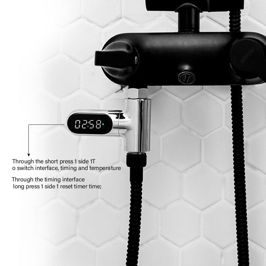 LED Screen Bath Water Thermometer Faucet - Image 1