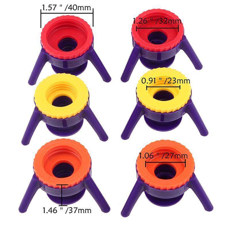 6Pcs Leakproof Bottle Cap Stand