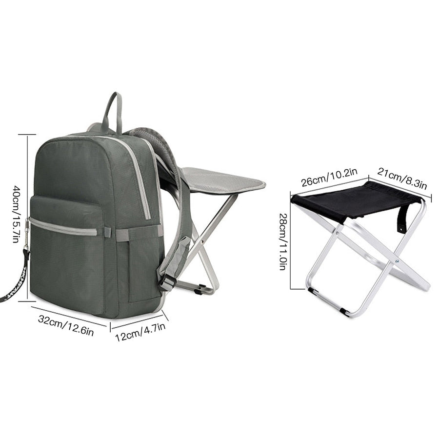 2in1 Foldable Camping Chair Combo Backpack - Image 5