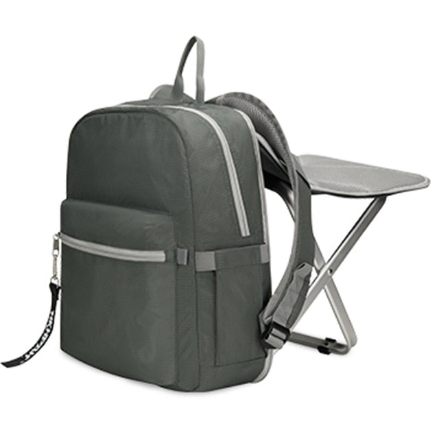 2in1 Foldable Camping Chair Combo Backpack