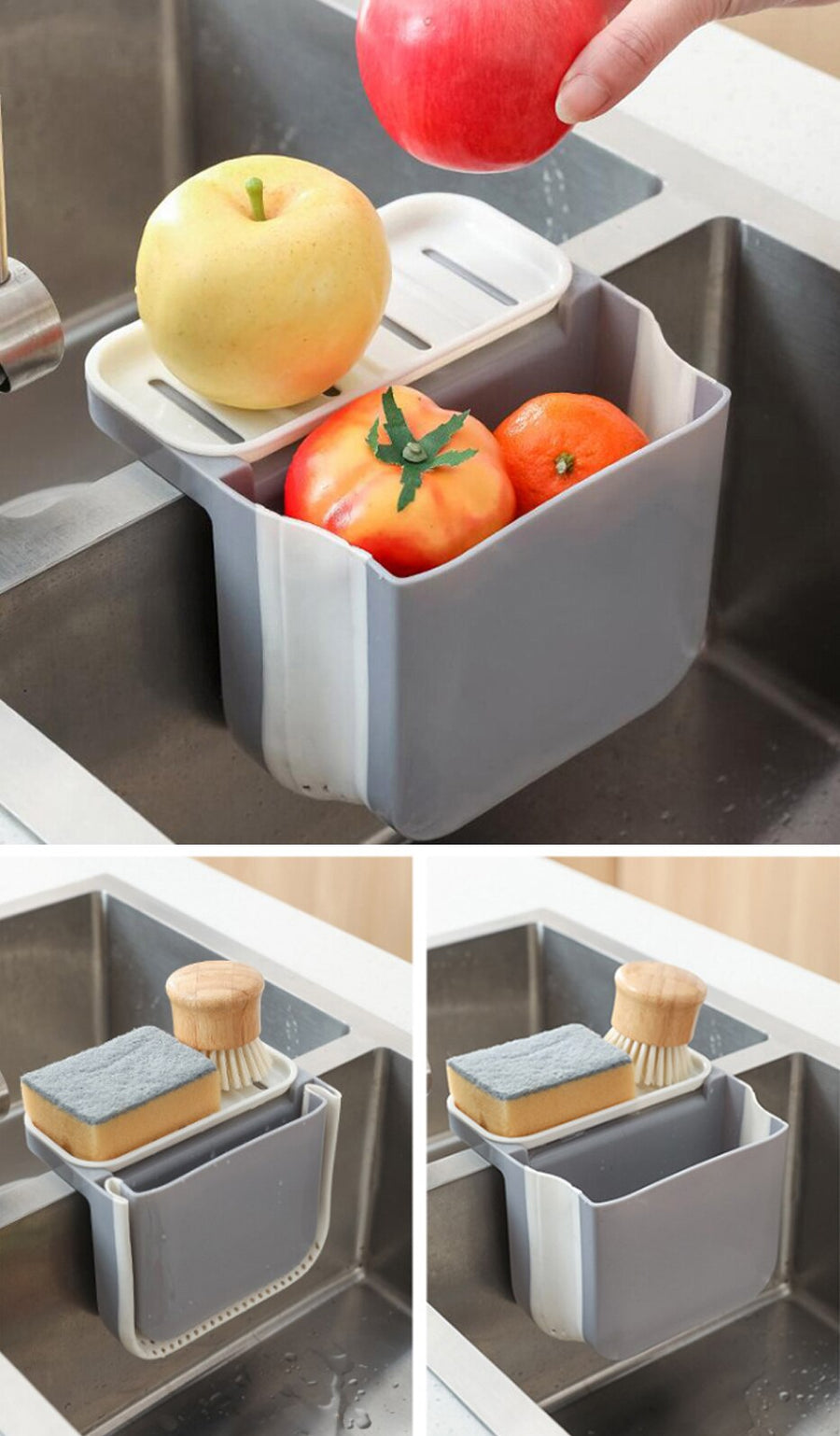 Foldable Sink Drain Basket - Image 1