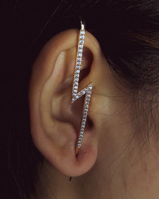 Crystal Vintage Long Wrap Earrings - Image 11